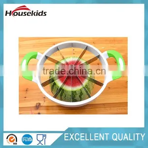 Green Stainless Steel Watermelon Cutter Fruit Divider Melon Slicer thumbnail-3
