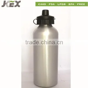 Aluminum Sport Water Bottle With Nozzle Lid thumbnail-4