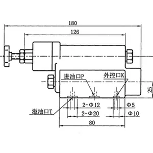 Tubular Overflow Valve Pressure Regulating Valve YF-L20H4-S Hydraulic Station Hydraulic Machine Pressure Valve YF-L32H4-S Hydraulic Valve thumbnail-1
