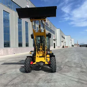 HZM WL816 New Loader 1.6ton Mini Loader With Pallet Fork thumbnail-4