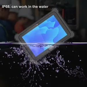HR858 Cheapest Factory 8'' FHD Octa Core NFC Fingerprint RJ45 2D Barcode Scanner 8+128GB Android Industrial Rugged Tablets Pad thumbnail-3