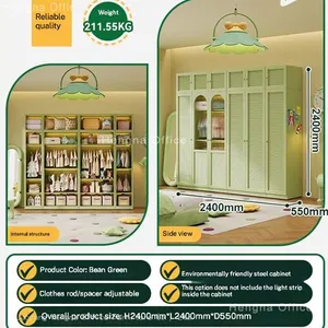 China OEM Manufacturer of Steel Wardrobe Cabinet | for Apartment Projects & Residential Housing – Juntuo thumbnail-3