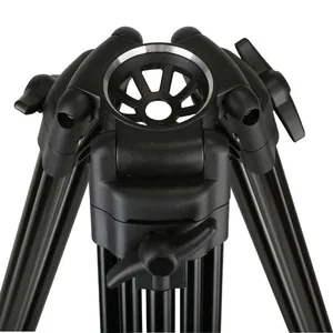 Chinese Hot Sell NT-777 Professional Fluid Head 1.8m Aluminum Alloy Heavy Duty Camera Tripod thumbnail-2