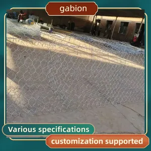 Eco-friendly Gabion Basket Biocompatible Riverside Ecological Slope Restoration thumbnail-4