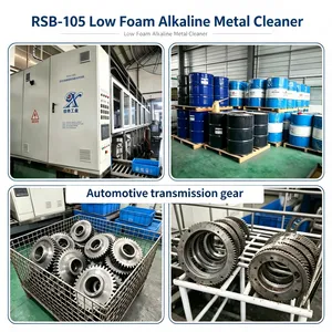 RSB‑103C Ferrous Metal Parts Cleaner, Low‑Foam Rust‑Inhibiting Formula Remove Oil Cutting Fluid Dust for Machinery Industry thumbnail-3
