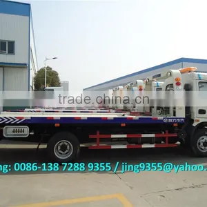 DFAC Euro III Towing Truck, 5600*2350mm Flatbed Tow Truck,cheap Tow Trucks for Sale thumbnail-6