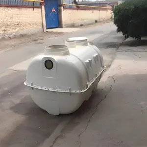 3-Compartment FRP Septic Tank, 5000 Liters Capacity, Compliant With ASTM D4097 Standards thumbnail-3