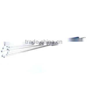 Hot Amazon Supply 12inch Slanted Rods Stainless Steel Wire Ball Egg Whisk Better Beater Egg Whisk thumbnail-4