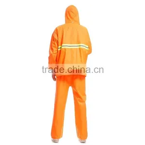 Traffic Orange Rain Suit thumbnail-2