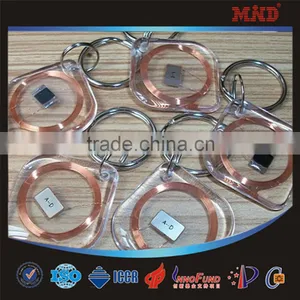MDK30 Hot Sale 2015 New Clear Hard Customized Plastic Key Tag thumbnail-2