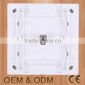 China Suppliers Wall Mounted One Gang Satellite Socket thumbnail-3