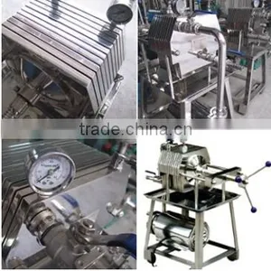 High Quality Stainless Steel Plate Frame Filter Press Machine thumbnail-4