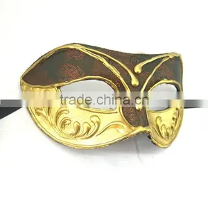 Custume Carnival Accessories HT-HF012 Plastic Half Face Party Eye Mask and Plastic Face Mask thumbnail-4