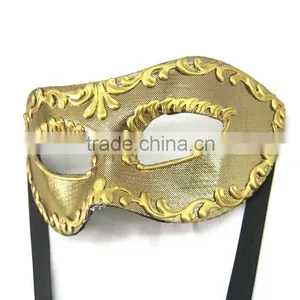 Custume Carnival Accessories HT-HF013 Plastic Half Face Party Eye Mask and Clear Plastic Face Mask thumbnail-4