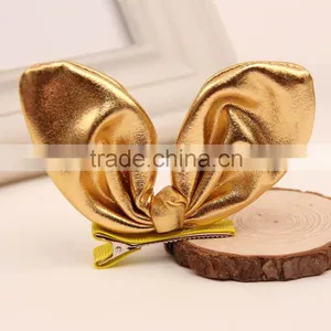 European Baby Children Hair Accessories Hot Sale Girl Rabbit Ear Hairpin Cute Baby Girl Barrettes thumbnail-3