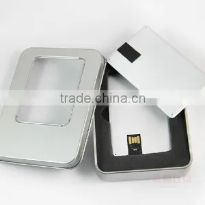 USB 2.0 High Speed Business Card Metal Usb Flash Drive 2GB for Promotion Gift thumbnail-6