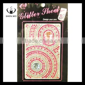 Jewel Rhinestone Gem Acryl Sticker thumbnail-1