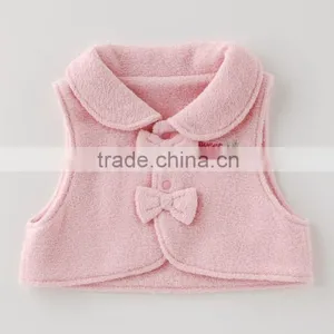 Japanese Wholesale Products High Quality Cute Ribbon Baby Vests Winter Clothes Kids Wear Toddler Clothing Children Infant thumbnail-3