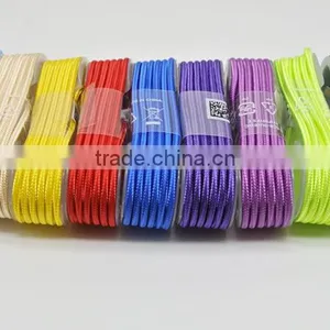2016 High Quality 1.5M Customized Braided 5Pin Micro USB Cable for Iphone thumbnail-2