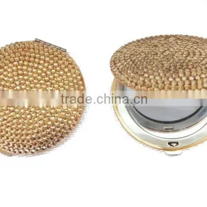 Rhinestone Comestic Mirror Crystal Mirror for Lady thumbnail-4