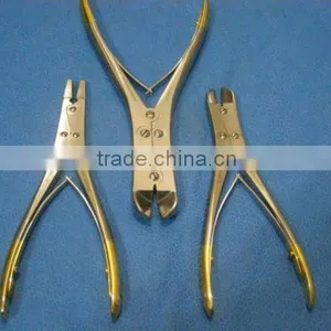 3 PIN & WIRE Cutter,T/C Jaw Orthopedic Surgical Pliers Veterinary Special Tools/The Basis Surgical Orthopedics Instruments thumbnail-1
