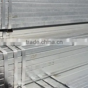 Q235/Q345/ST52/ST37 Galvanized Pipes/hot Dipped Galvanized Square/rectangular Steel Tube/pipe) thumbnail-1