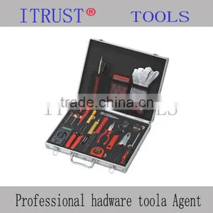 22pcs High Grade Aluminum Box Household Combination Hand Tools Set Quality Choice thumbnail-1