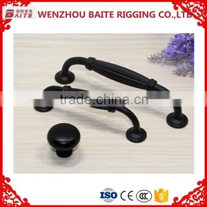 Matte Black American Shake Handshandle European Cabinet Wardrobe Door Handle ,Contemporary and Contracted Drawer Door Hardwa Supplier's Choice thumbnail-1