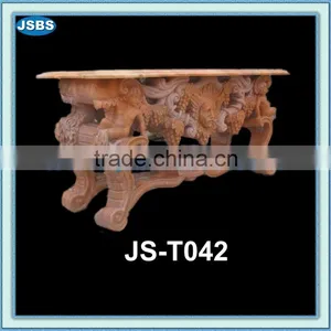 Carved Stone Outdoor Classical Table JS-T042C thumbnail-1