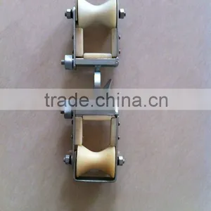 Large Diameter Wire Nylon Pulley Block or Conductor Pulley Blocks thumbnail-5