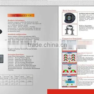 S-F8 SUNSHINE Brand 3d Car Wheel Alignment Machine thumbnail-4