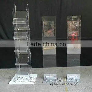 Free Standing Leaflet Holder Acrylic Tabletop Brochure Display thumbnail-5
