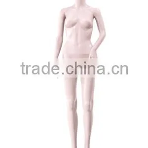 Xufeng Factory Directly Sale Cheap Abstract Head Slim Good Quality Female Plastic Mannequins for Clothing Shop thumbnail-1