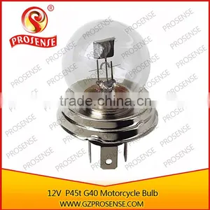 Prosense 12v P45T Motorcycle G40 Light Bulb (Clear Tube) thumbnail-1