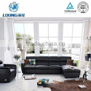 Leisure Sofa Home Furniture Black Designer Sofa thumbnail-1