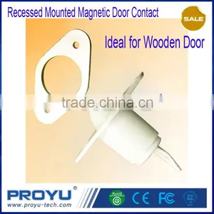 100% Brand New Recessed Mounted Door Switch Sensor NO NC Output Ideal for Wooden Door Widely Used for Home Office Hotel PY-C43 thumbnail-1