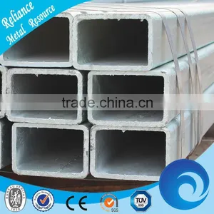 ERW CARBON STEEL HOT DIPPED GALVANIZE RECTANGULAR STEEL PIPE thumbnail-1