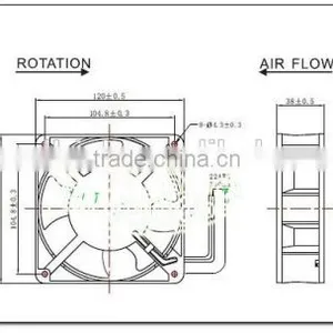 DEHEATING FAN FOR THE KNITTING MACHI/circular Knitting Machine/yarn Feeder/lycra Feeder/cylinder/cam/interlock/fleece/rib/terry/ thumbnail-1