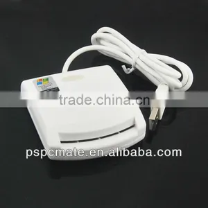 White Latest Design Smart Card Reader for ID thumbnail-1
