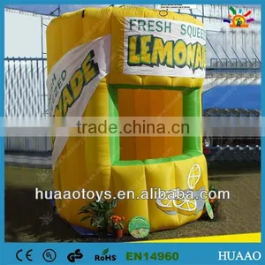 Advertising Lemonade Inflatable Kiosks for Sale thumbnail-1