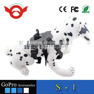 2016 New Wholesale Dog Selfie Mount Kit Pet Dog Harness Chest Band Strap Kit for Go Pro Camera Hero 3 4 3+ 2 1 thumbnail-5
