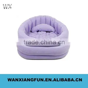 Inflatable Flocking Lounge Sofa Set Furniture,modern Inflatable Indoor Sofa Combination thumbnail-6