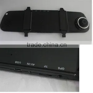 4.3 Inch Dual Camera Recorder Car Dvr Rearview Mirror thumbnail-2
