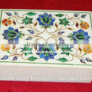 Handmade Marble Inlay Boxes thumbnail-1