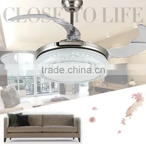 Small Size Modern Style LED Ceiling Fan With ABS Blades - Ceiling Fans thumbnail-4