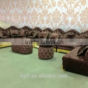 Sophisticated Technology Brown Arab Sofa HYS10 Quality Choice thumbnail-1