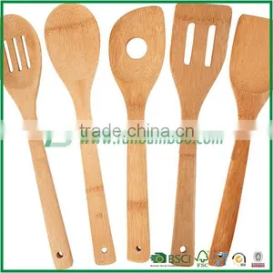 FB1-5075 Bamboo Kitchen Utensil Set, Bamboo Kitchen Utensils thumbnail-4