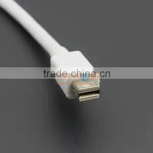 High Quality Thunderbolt Mini DisplayPort Display Port DP to HDMI Adapter Cable For Apple Mac Macbook Pro Air thumbnail-3