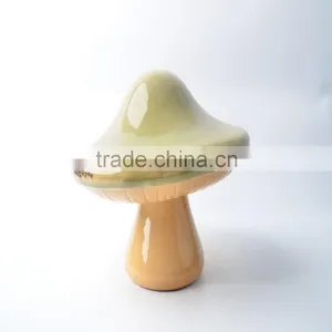 Colorful Ceramic Craft Mushroom for Garden Decoration thumbnail-2