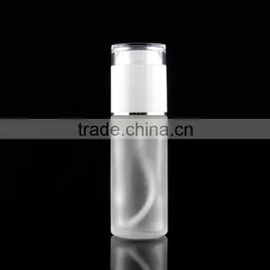60ml Frosted Bottle With Fancy Acrylic Top Cover thumbnail-1